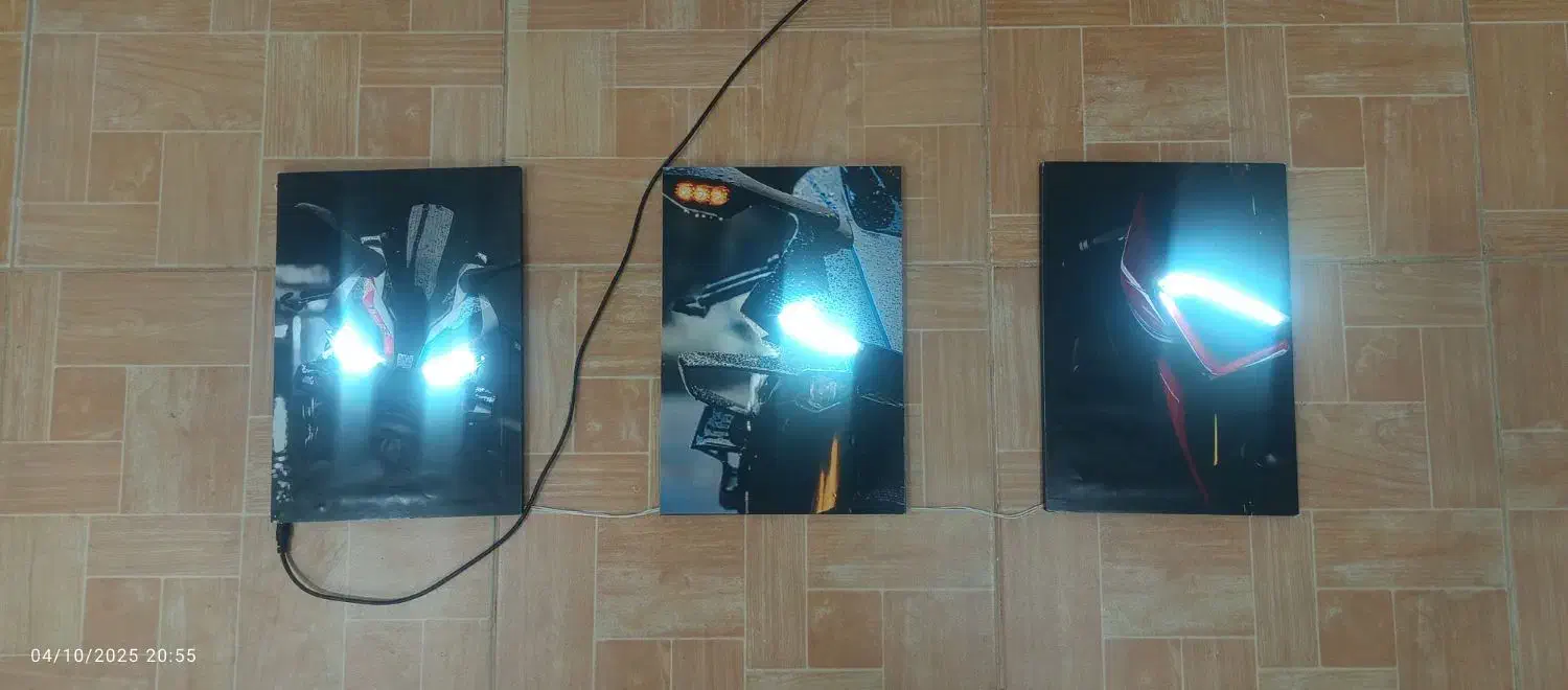 تابلو عکس نئون دار زیر قیمت اینستاگرام|تابلو، نقاشی، عکس|میبد, |دیوار