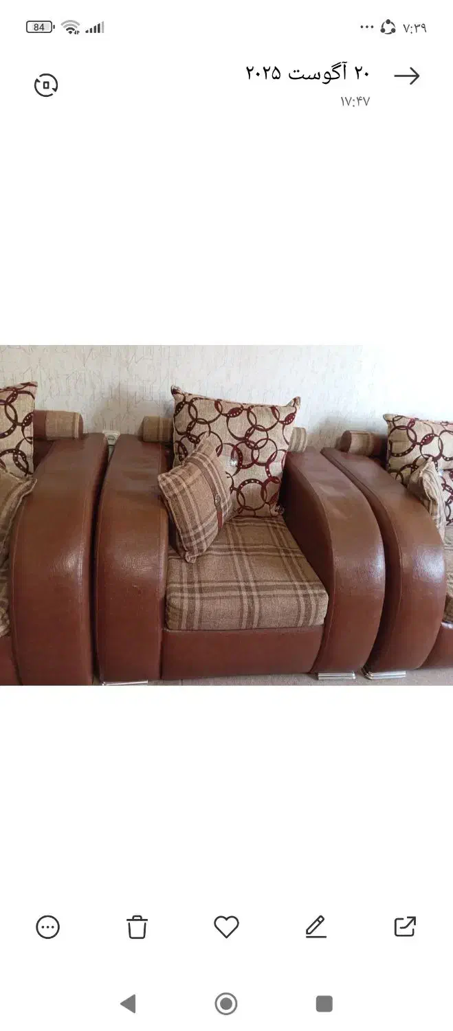 فروش مبل کار کرده|مبلمان خانگی و میز عسلی|سنندج, |دیوار