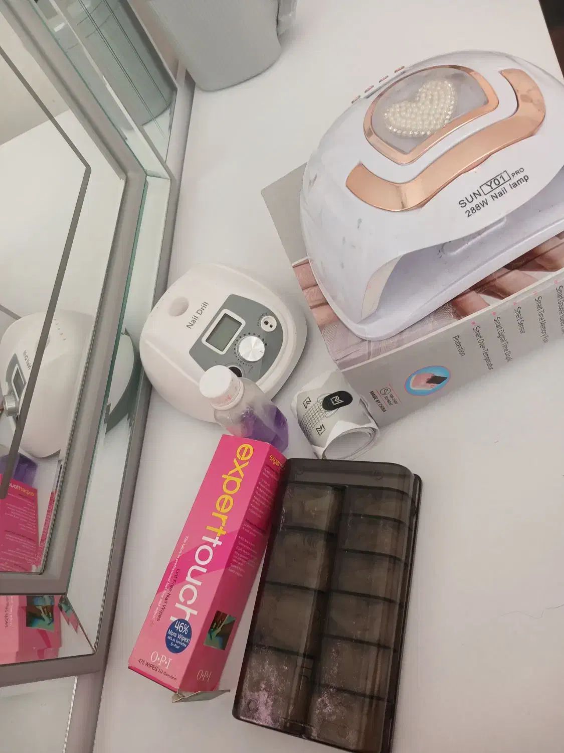 وسایل کامل کاشت ناخن|آرایشی، بهداشتی، درمانی|سنندج, |دیوار