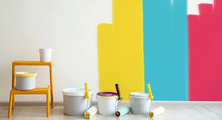 نقاشی و رنگ آمیزی ساختمان|خدمات پیشه و مهارت|شیراز, اصلاحنژاد|دیوار