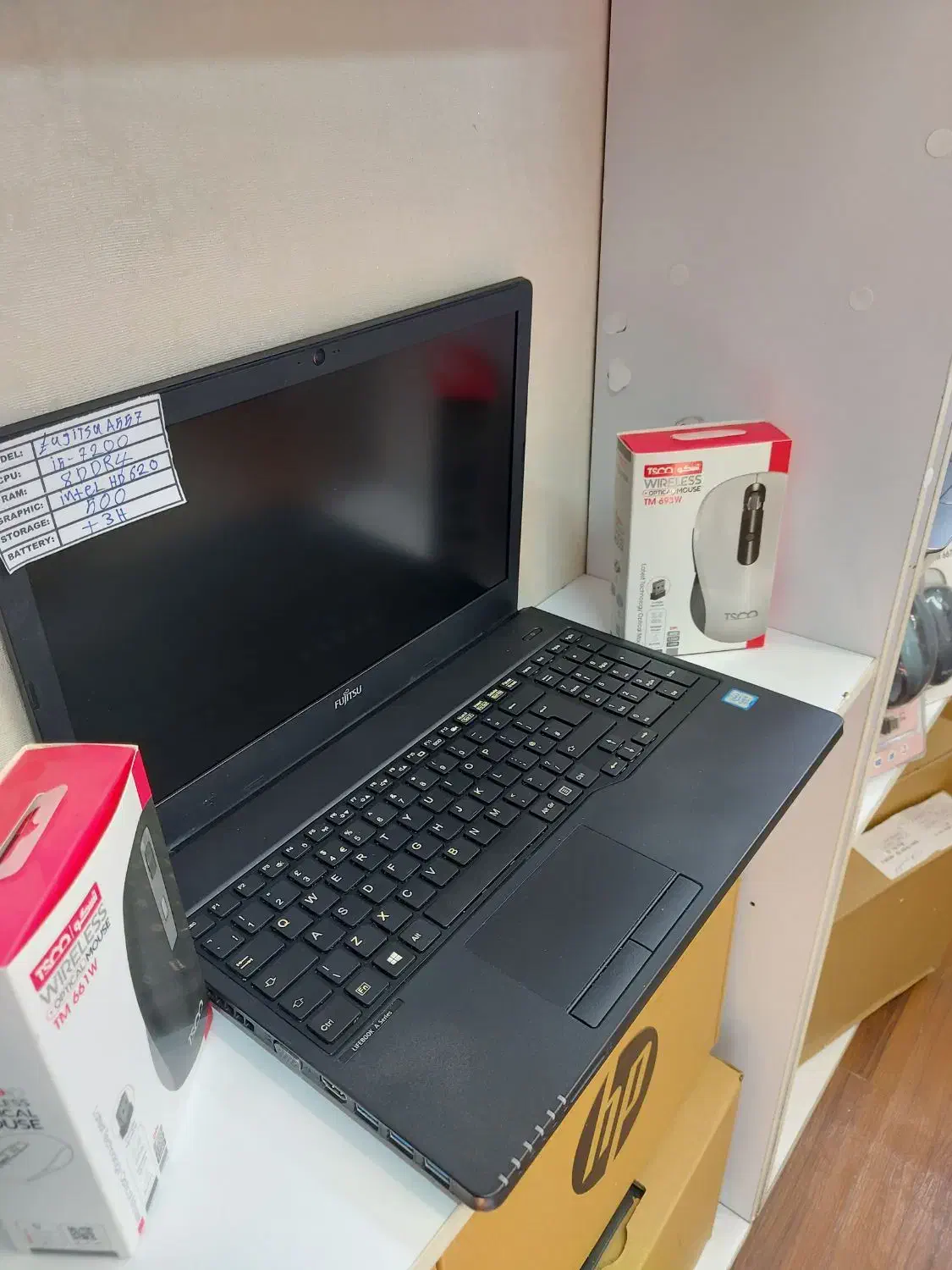 لپتاپcore i5نسل7رم8ddr4  هارد500کاملانوباکارتن|رایانه همراه|تهران, پونک|دیوار