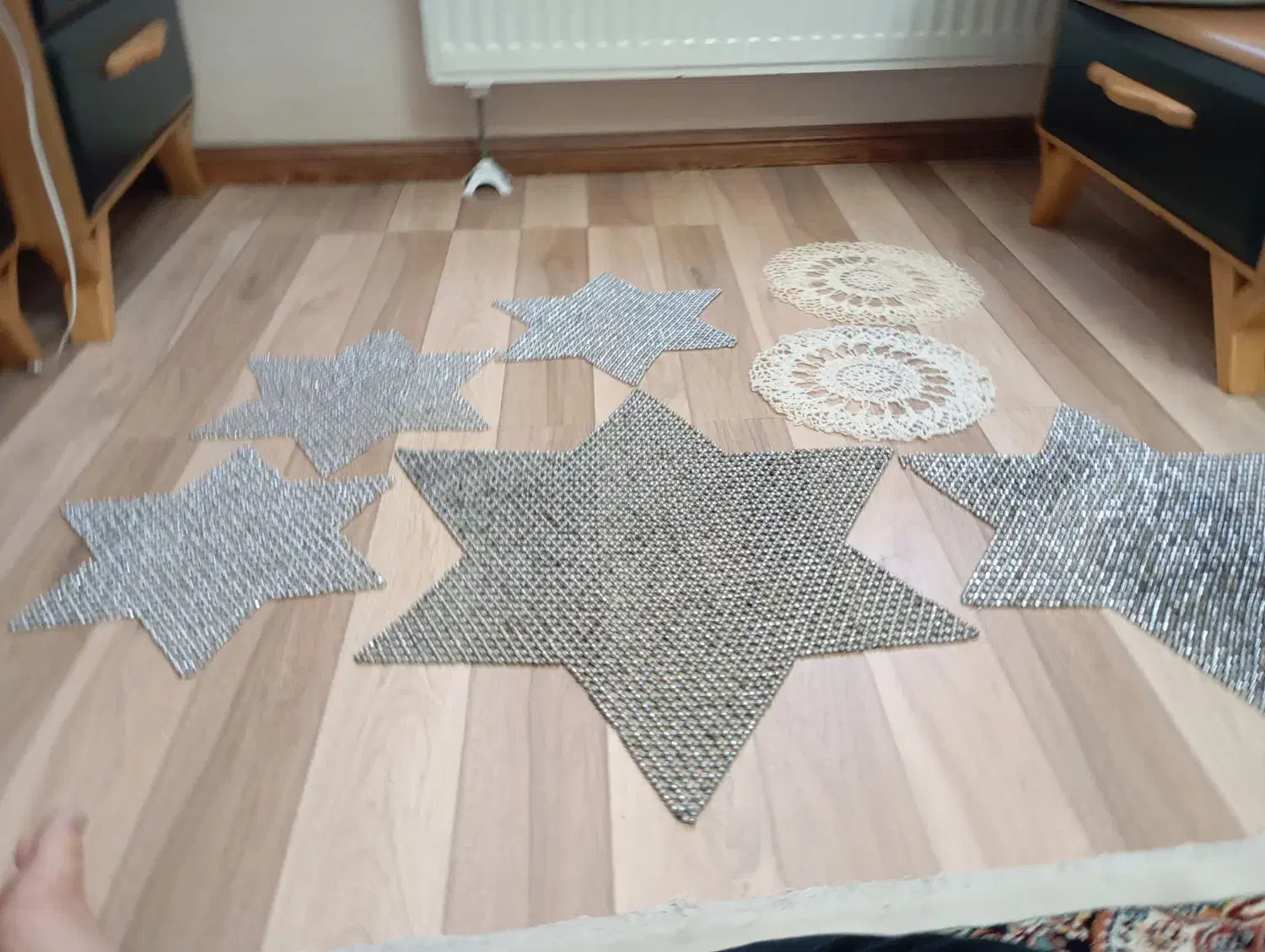 تعدادی رومیزی شیک|پرده، رانر، رومیزی|قزوین, |دیوار