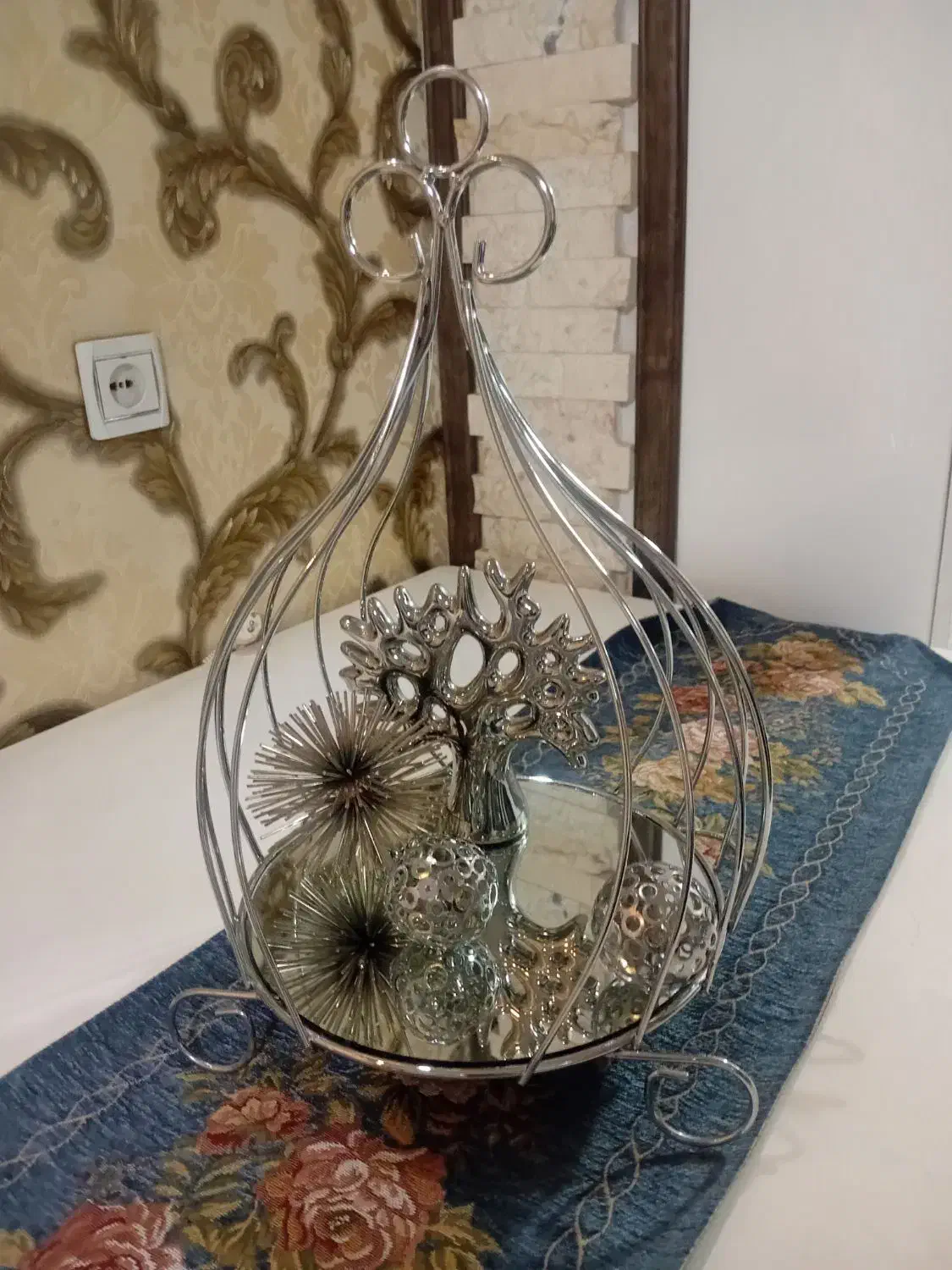 سینی آینه ای|صنایع دستی و سایر لوازم تزئینی|فردیس, شهرک ۱۱۰|دیوار