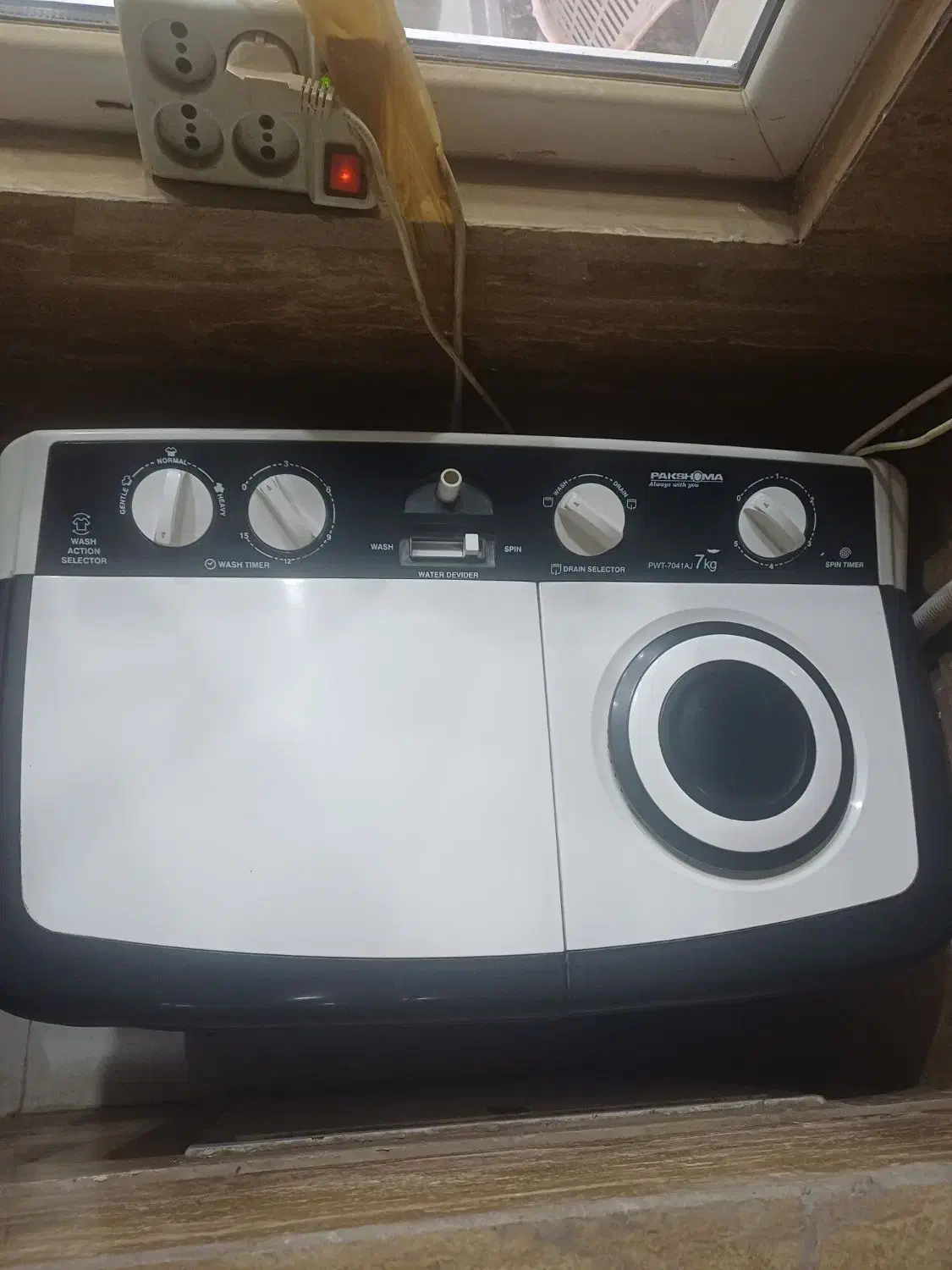 دوقولو ۷ کیلویی پاکشوما|ماشین لباسشویی و خشک‌کن لباس|تهران, جیحون|دیوار