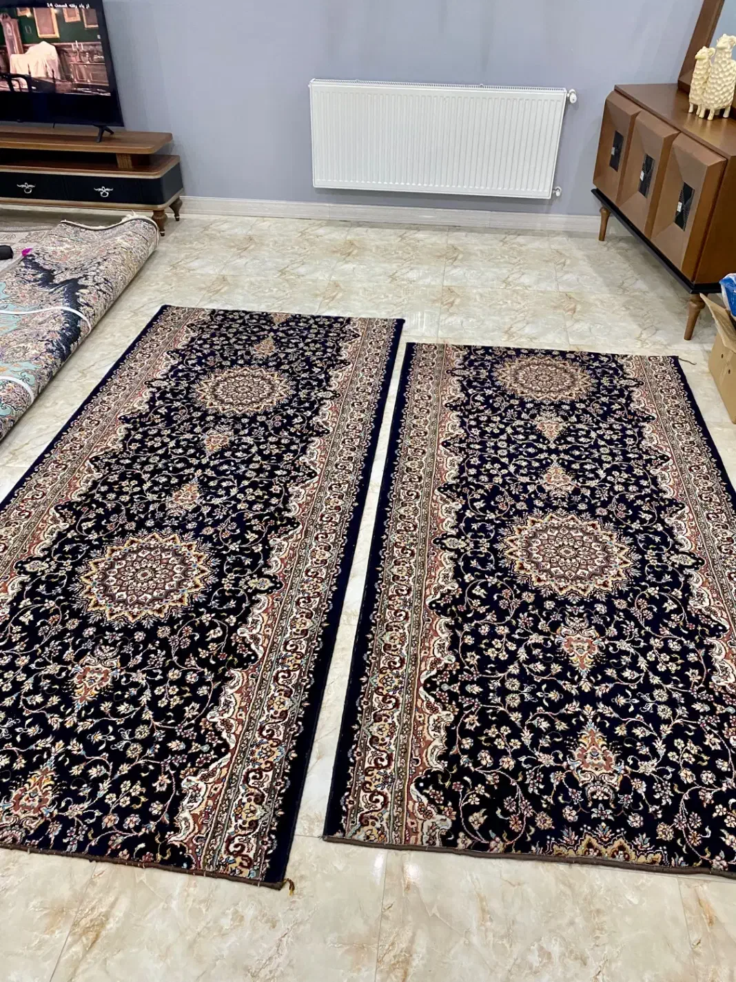 دوتخته کناره فرش ماشینی|فرش|صفادشت, |دیوار