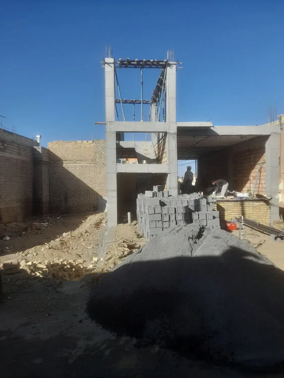 اسکلت بتن|خدمات پیشه و مهارت|خمین, |دیوار