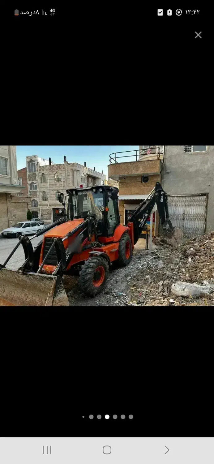 کار با بیل بکهو جفت|خدمات حمل و نقل|زنجان, |دیوار