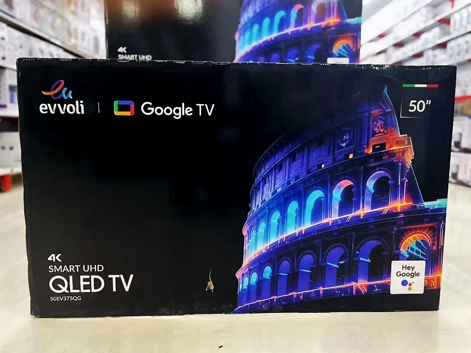 50 ایوولی QLED اسمارت 120 هرتز فول|تلویزیون و پروژکتور|بندر کنگان, |دیوار