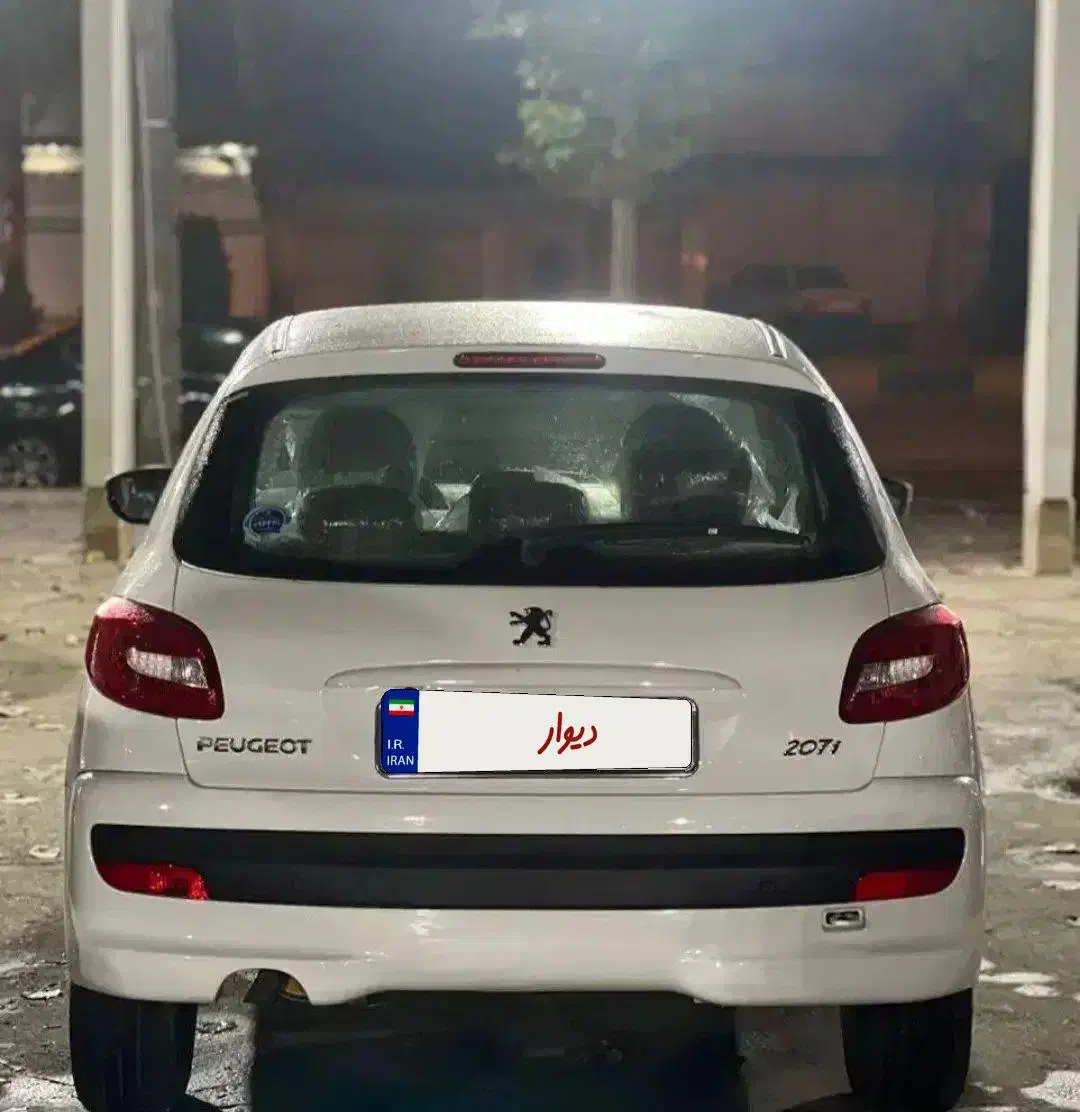 207 سقف فلز TU5 فروش فوری زیر قیمت|خودرو سواری و وانت|پرند, فاز ۰|دیوار