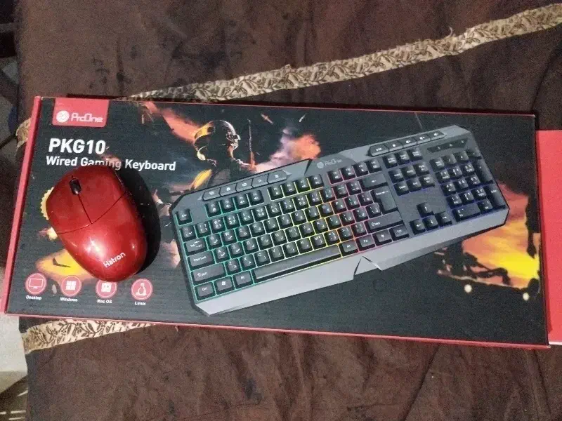 موس بیسیم  کیبورد آرجیبی دار|قطعات و لوازم جانبی رایانه|هشتگرد, شهرک مهستان ۲|دیوار