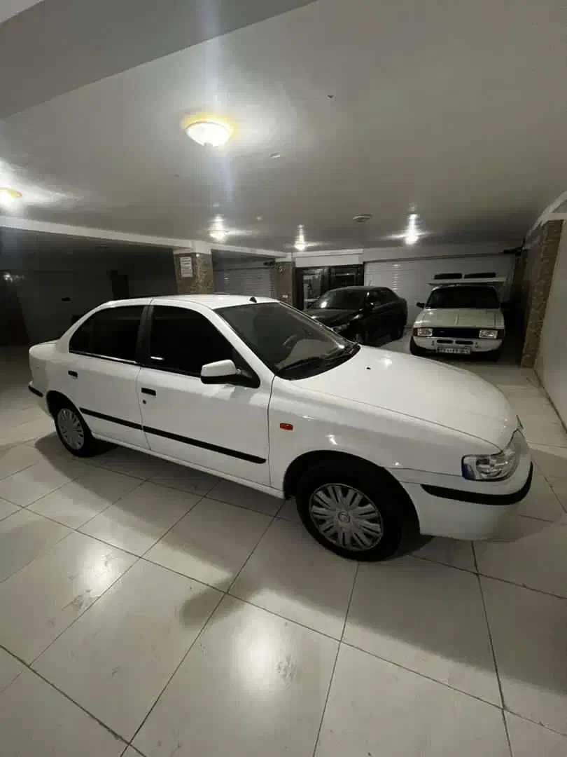 سمند مدل ۹۵ سفید|خودرو سواری و وانت|اردبیل, |دیوار