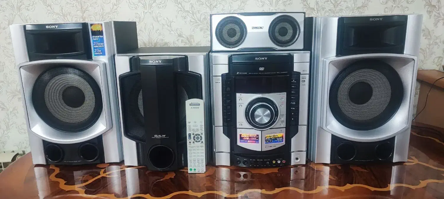 پخش سونی ۵تیکه مدل GN999D.  6900w|سیستم صوتی خانگی|تبریز, |دیوار