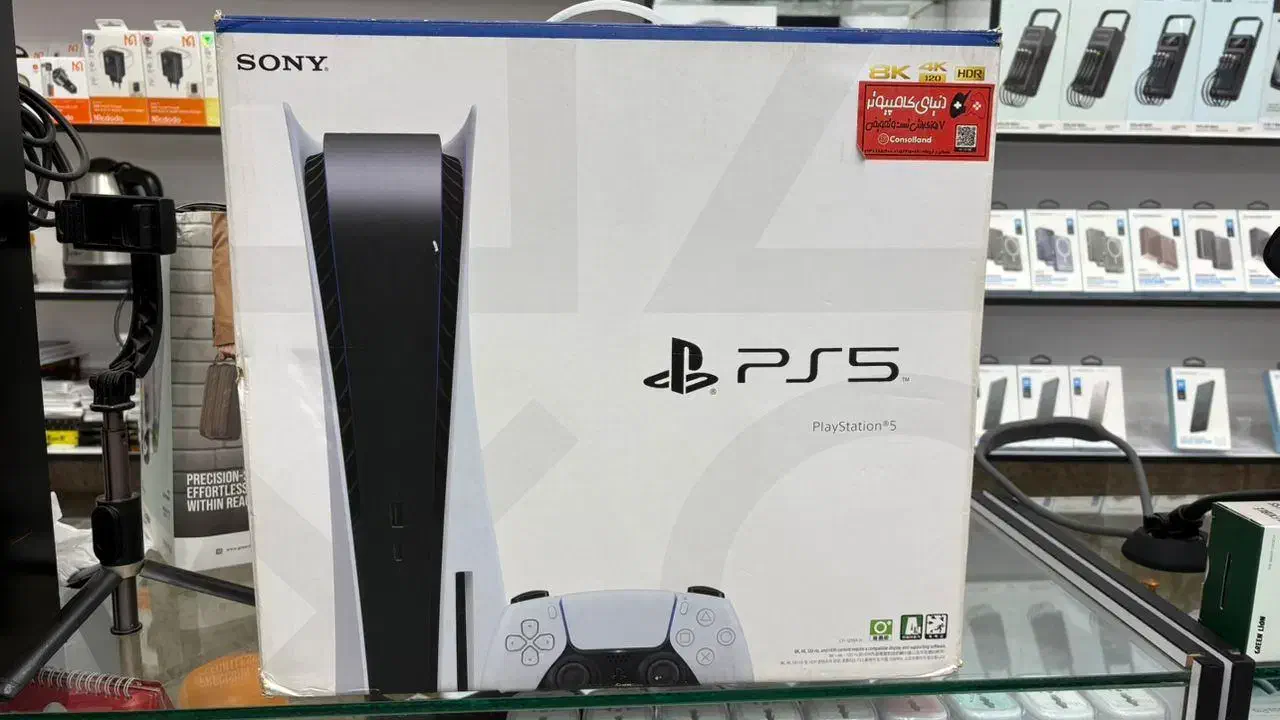 کنسول ps5 و دسته فایو اصلی|کنسول، بازی ویدئویی و آنلاین|آستارا, |دیوار
