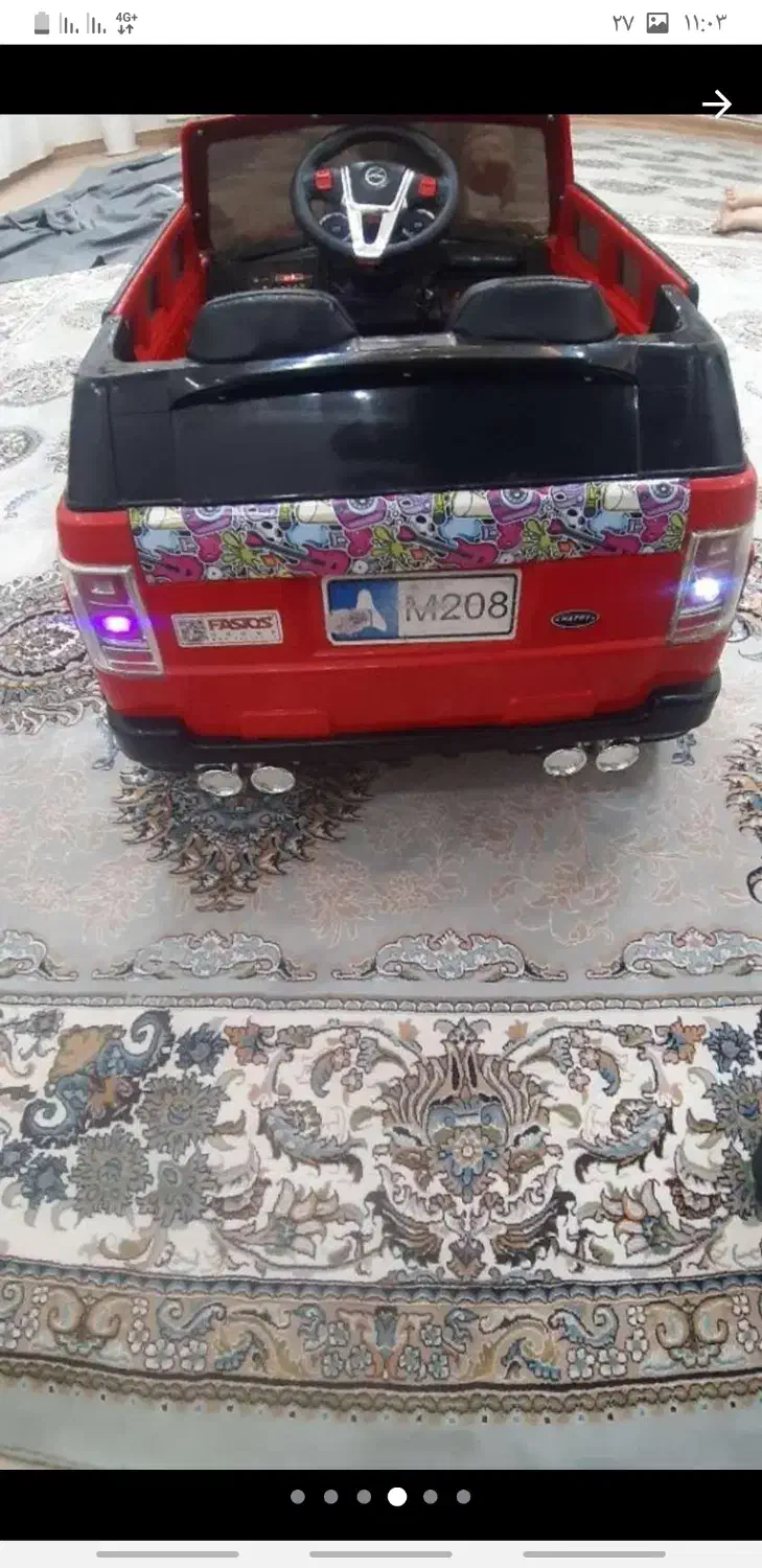 ماشین شارژی 2 نفره|اسباب‌بازی بچه|پیرانشهر, |دیوار