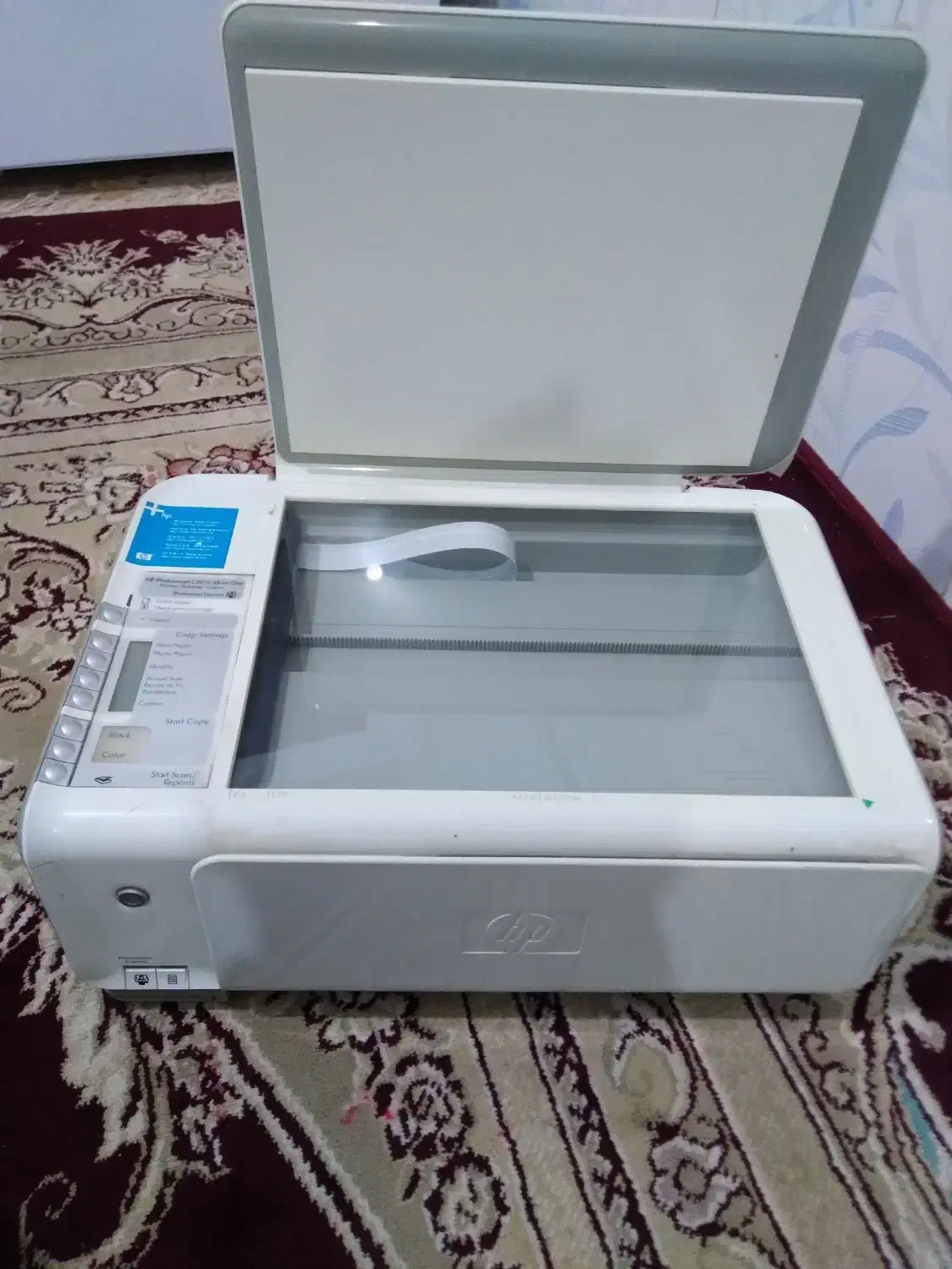 پرینتر رنگی hp|پرینتر، اسکنر، کپی، فکس|قاسم‌آباد (خواف), |دیوار