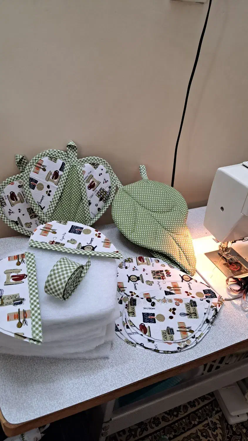 دستگیره آشپزخانه با بهترین پارچه و مدل انتخابی شما|سفره، حوله، دستمال آشپزخانه|اصفهان, خواجو|دیوار