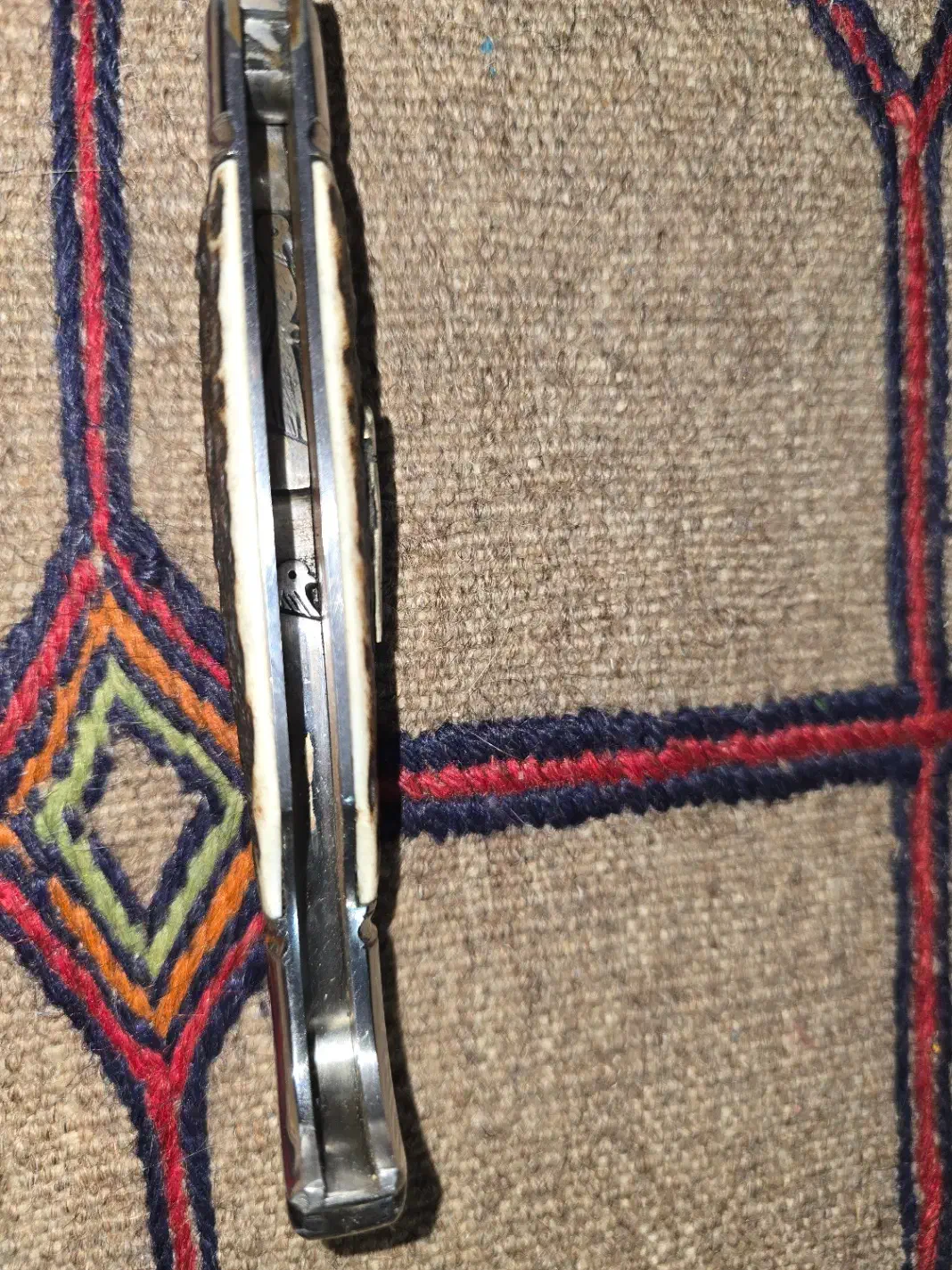 چاقو تیغه دمشقی فرجیان|کوهنوردی و کمپینگ|تهران, فلسطین (میدان انقلاب)|دیوار