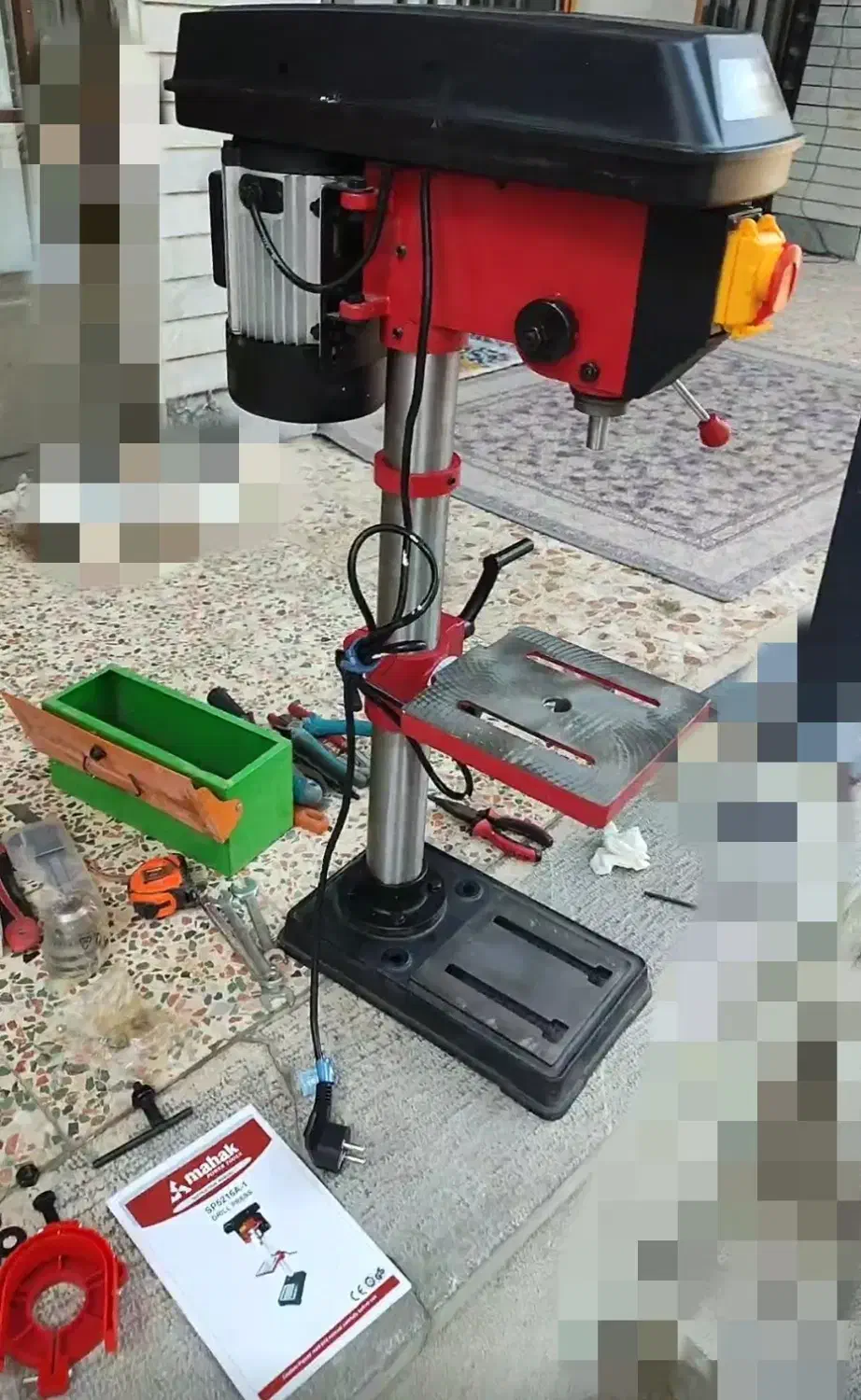 دریل ستونی صنعتی تکفاز دریل ایستاده رومیزی محک 16|ماشین‌آلات صنعتی|اصفهان, ملاصدرا|دیوار