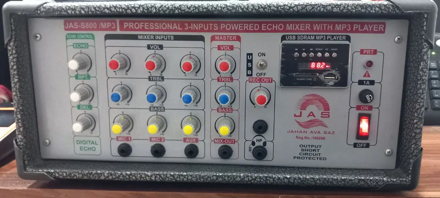 پاور میکسر جاسکو درحد آکبند|سیستم صوتی خانگی|ملارد, |دیوار