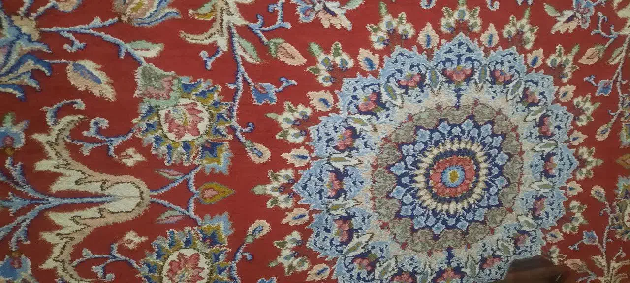 قالی دست بافت کرمان(۴×۳)|فرش|رفسنجان, |دیوار