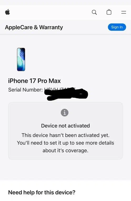 orange 17promax not active 256G zaa|موبایل|تهران, آشتیانی|دیوار