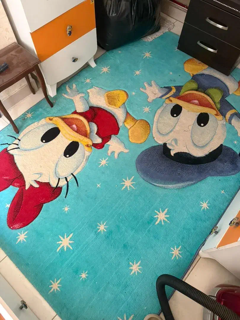 فرش بچگانه|فرش|قزوین, |دیوار