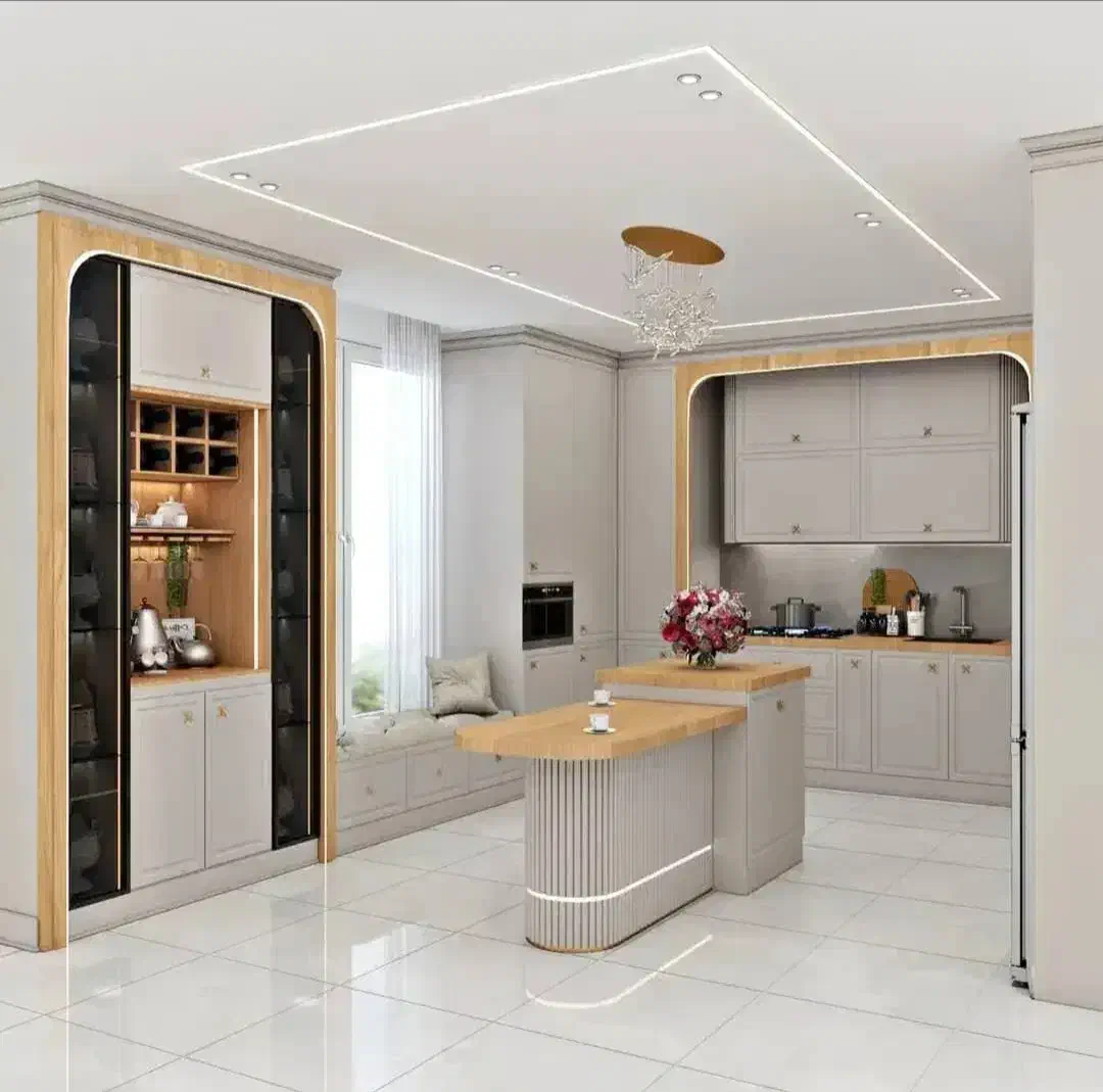 کابینت نئوکلاسیک ۲۰۲۶و هایگلاس|مصالح و تجهیزات ساختمان|ورامین, شهرک فجر|دیوار