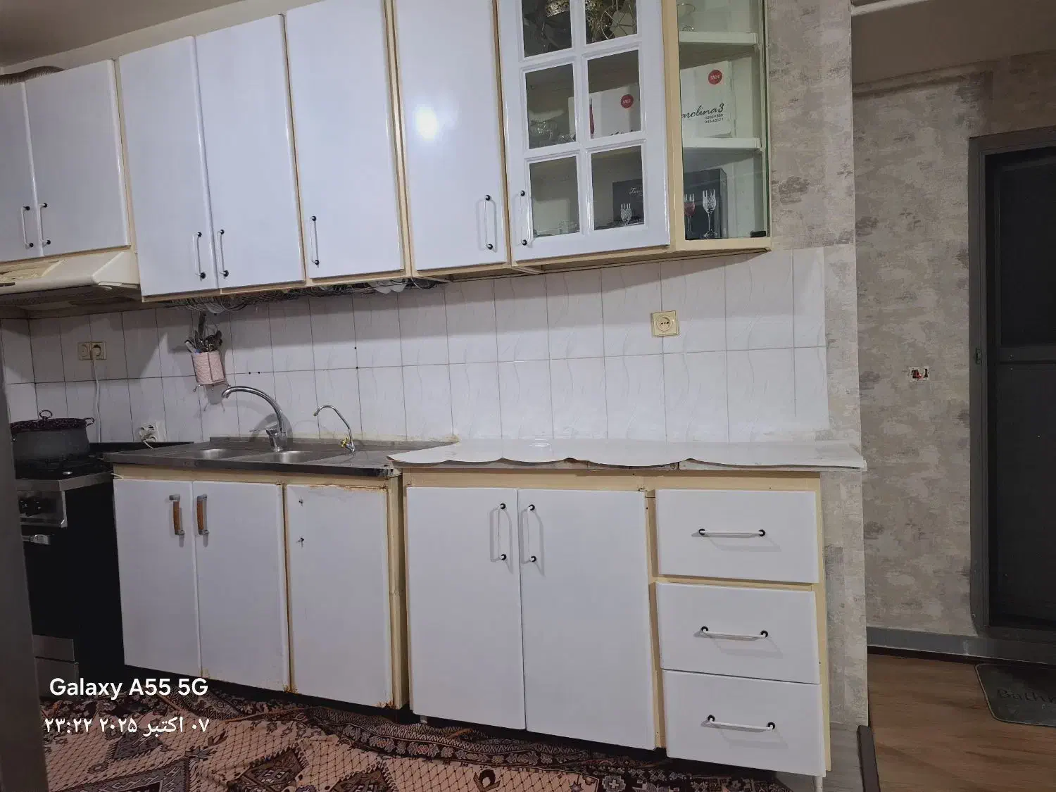 کابینت فلزی|آب‌چکان و نظم‌دهنده ظروف|ساوه, |دیوار