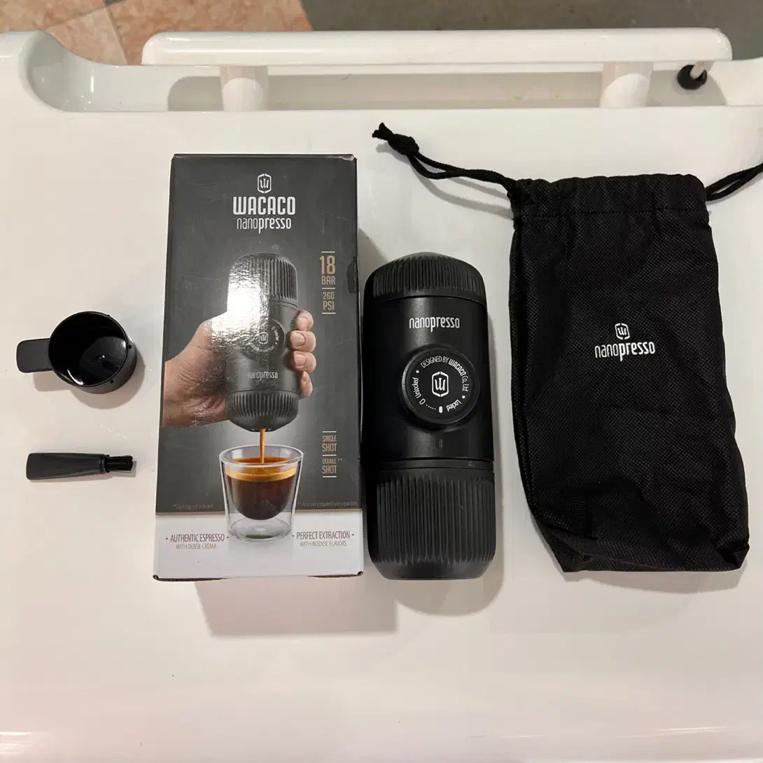 نانوپرسو واکاکو اصل درحد نو|قوری، کتری، قهوهساز دستی|ری, دولتآباد|دیوار