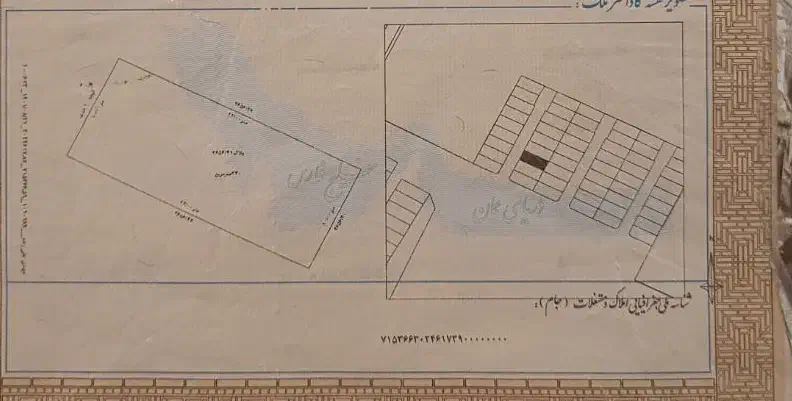 زمین 230 متر شهرک جهاد پشت سالن تربیت بدنی انقلاب|فروش زمین و ملک کلنگی|لامرد, |دیوار