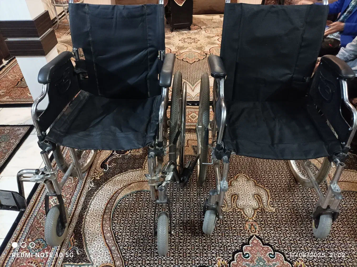 دوعدد ویلچر|آرایشی، بهداشتی، درمانی|مشهد, کارگران|دیوار