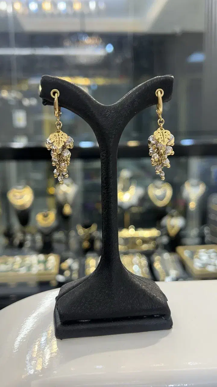 گوشواره انگور بدوناجرت|جواهرات|تهران, صادقیه|دیوار