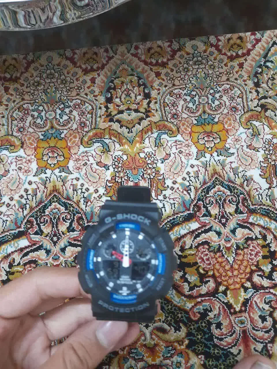ساعت جیشاک|ساعت|ری, دولت‌آباد|دیوار