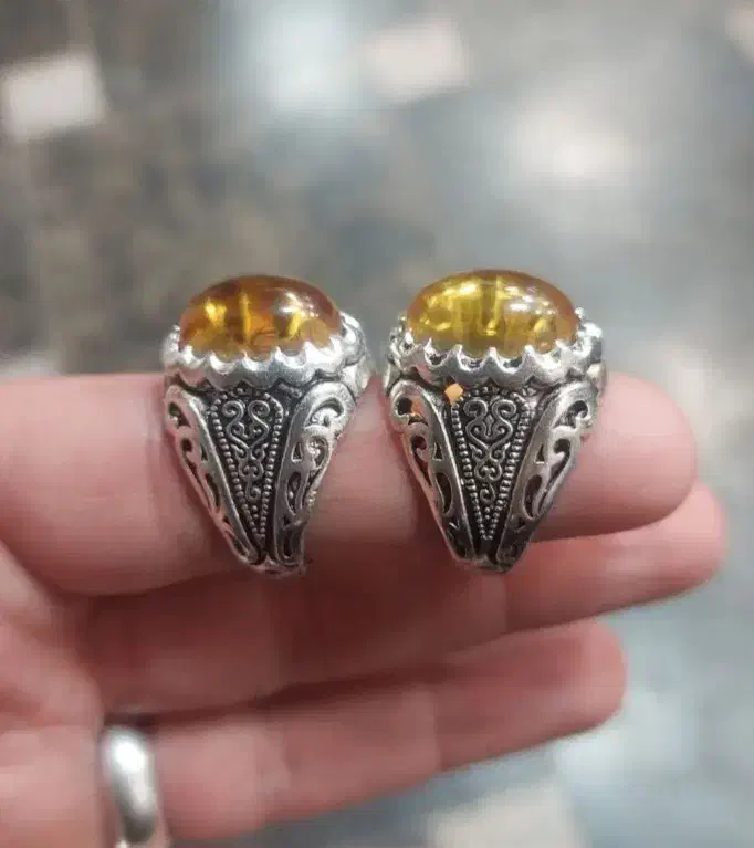 تعدادی انگشتر بدل رنگ ثابت|بدلیجات|آران و بیدگل, |دیوار