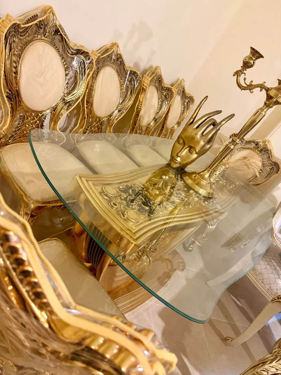 مبلمان شاه نشین در حد نو|مبلمان خانگی و میز عسلی|رضوانشهر, |دیوار