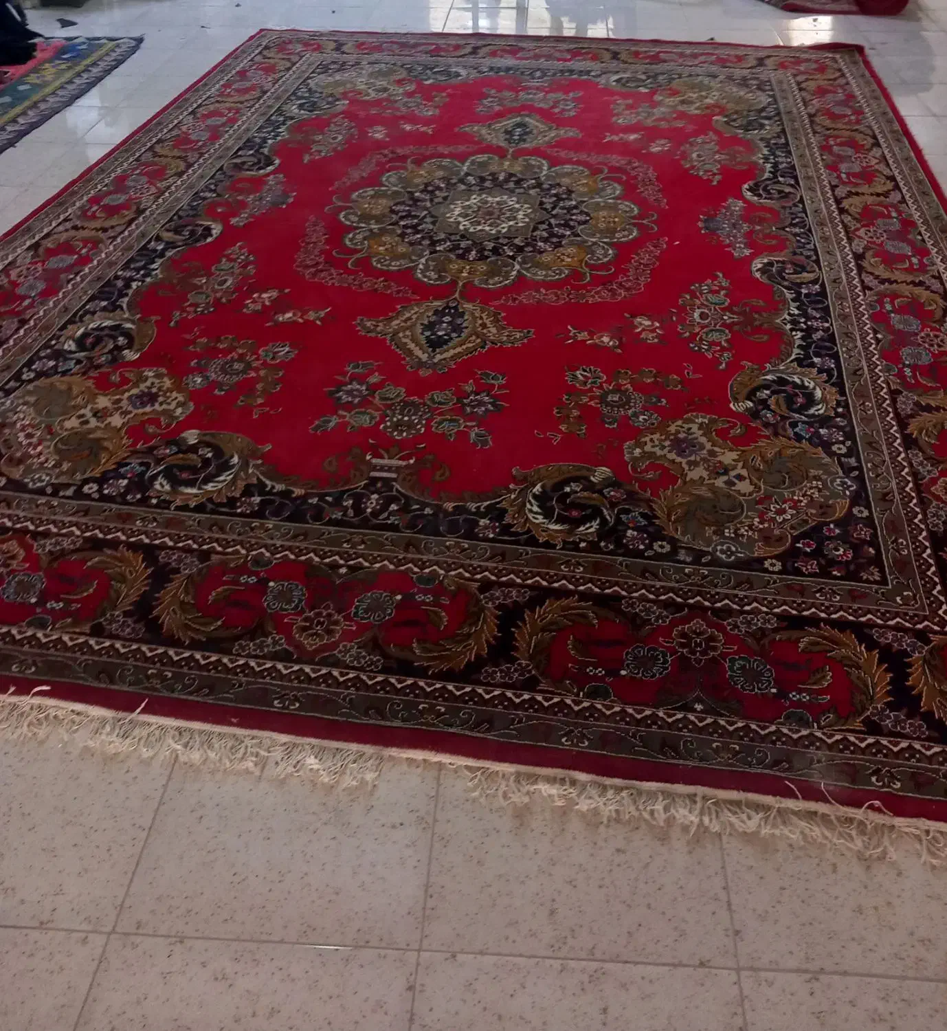 ۳ تخته فرش ۱۲ متری|فرش|کوهدشت, |دیوار