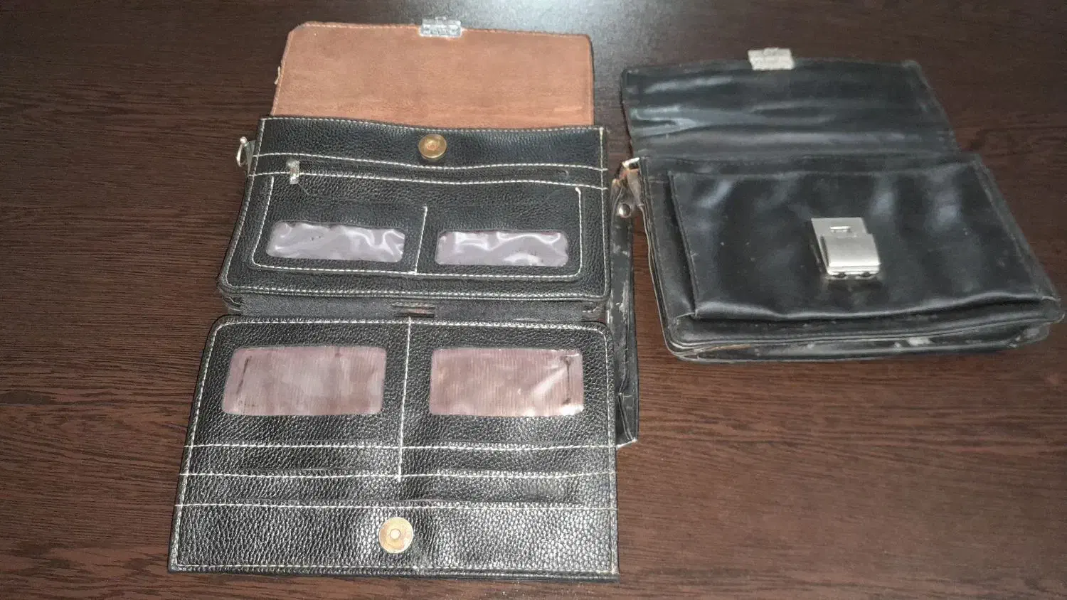 دوعدد کیف چرمی|کیف، کفش، کمربند|بندر انزلی, سامانسر|دیوار