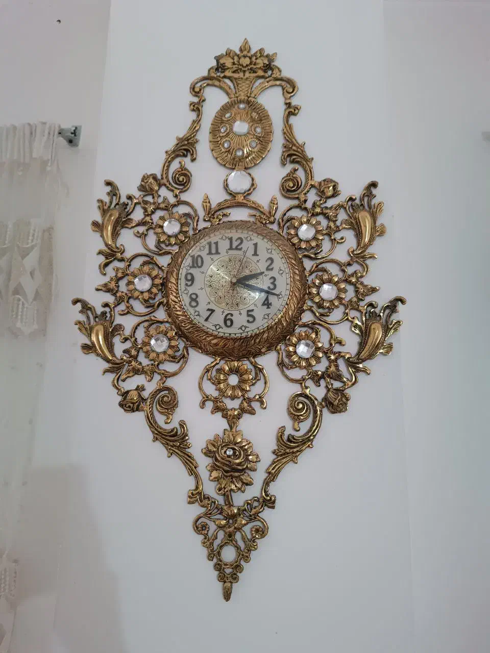 ساعت برنز|ساعت دیواری و تزئینی|خرم‌آباد, |دیوار