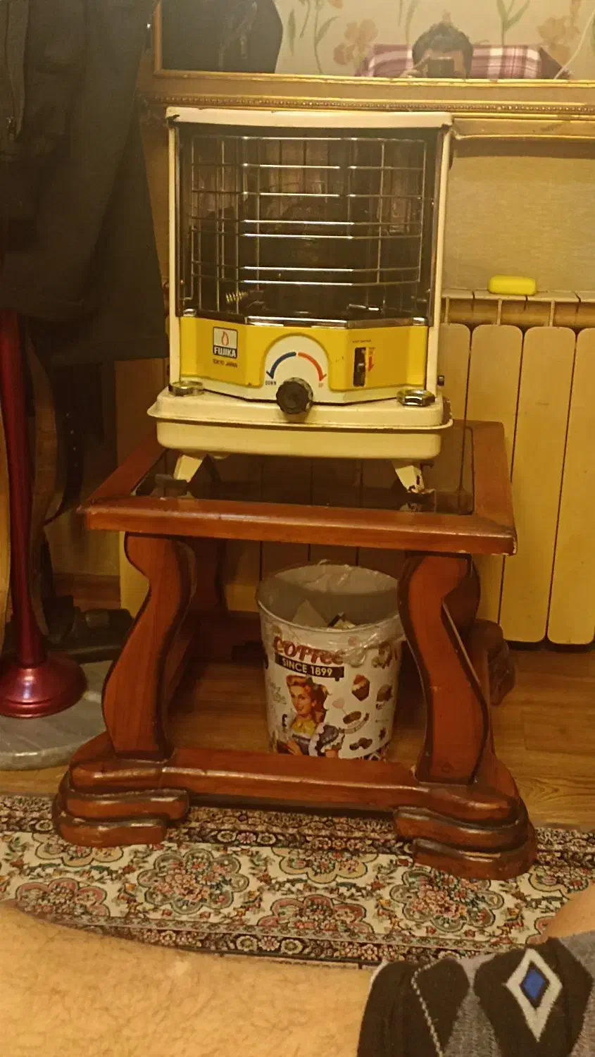 بخاری وچراغ نفتی ژاپنی فوجیکا قدیمی در حد نو|بخاری، هیتر، شومینه|تبریز, |دیوار