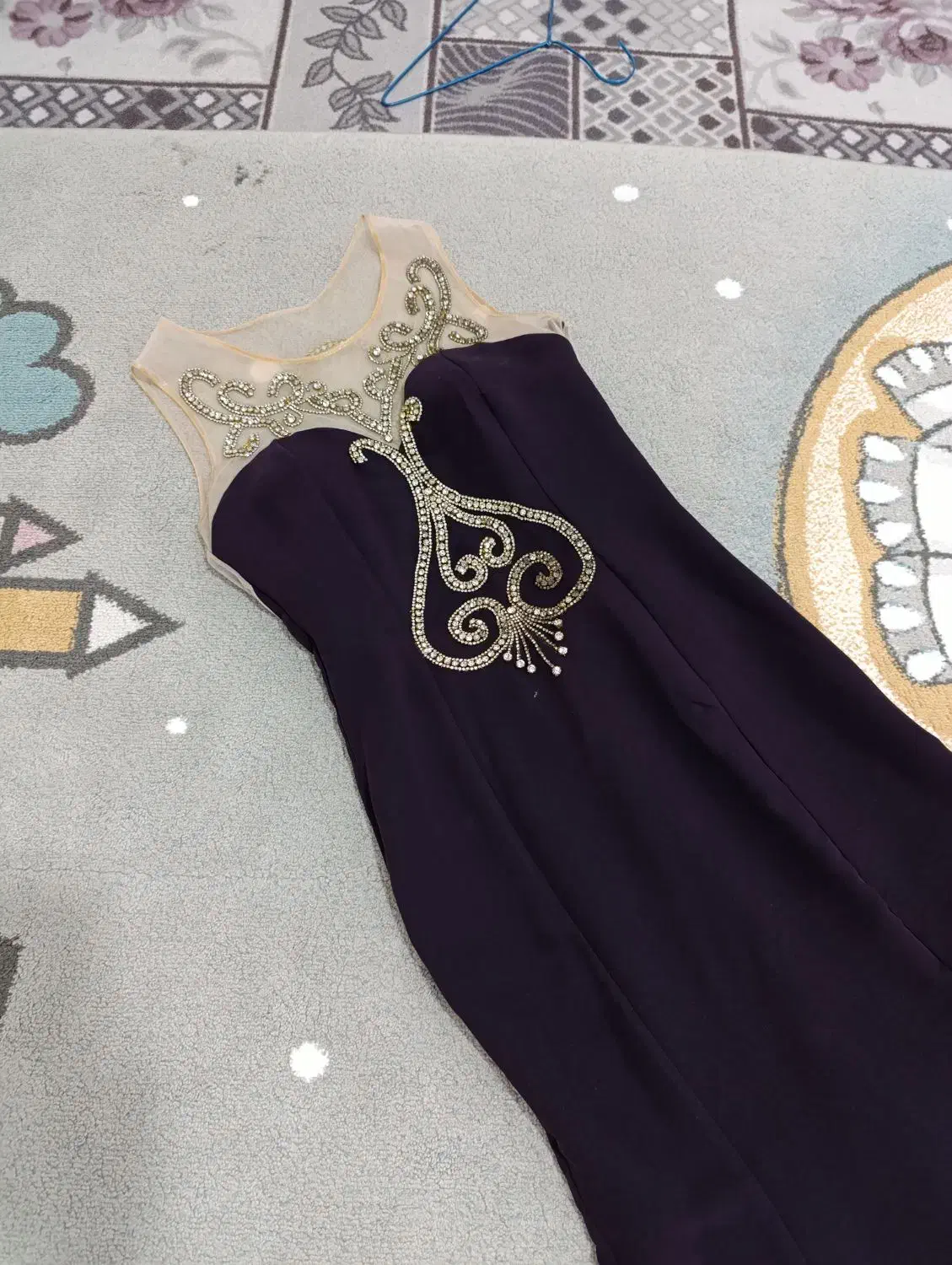 لباس مجلسی رنگ بادمجانی تنخورعالی ۱۸۸۰تومن|لباس|باغستان, |دیوار