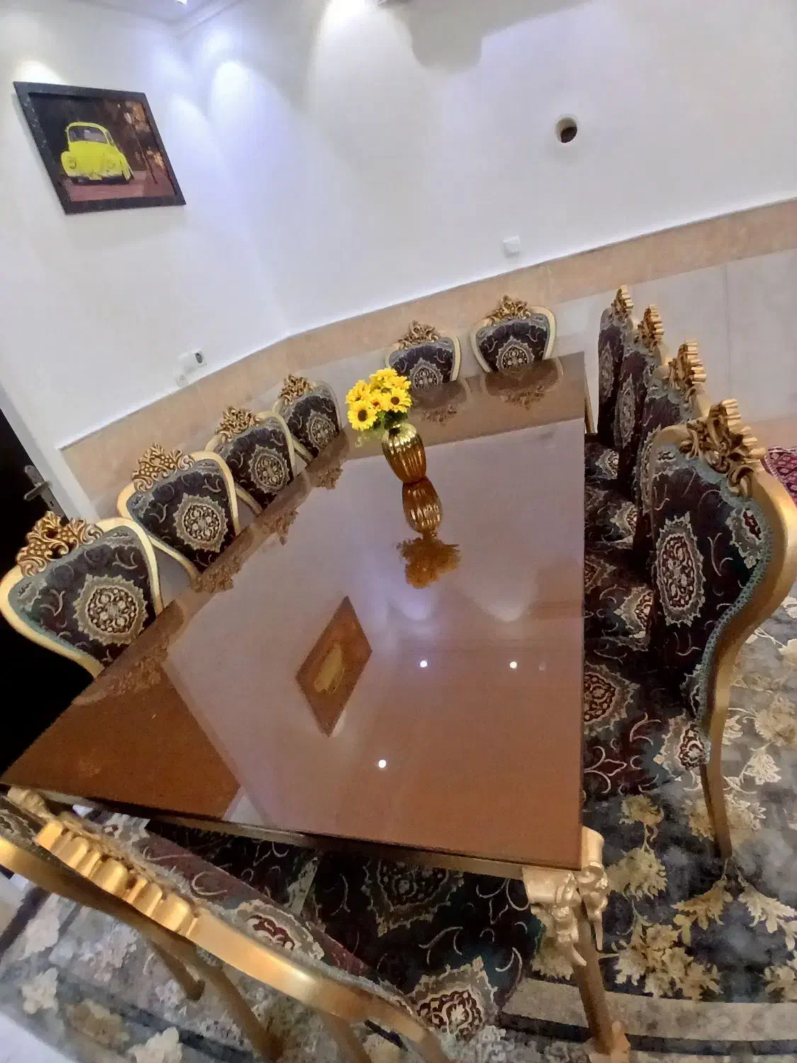 میز ناهار خوری|میز و صندلی غذاخوری|قم, کلهری|دیوار