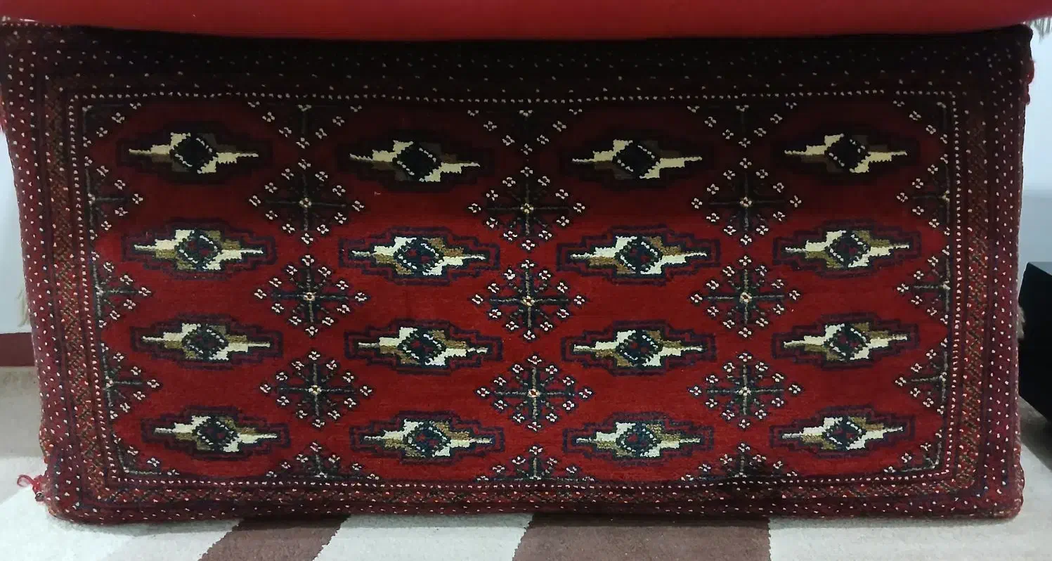 پشتی دیواری دستی طرح ترکمن|پشتی|لاهیجان, خمیر کلایه|دیوار