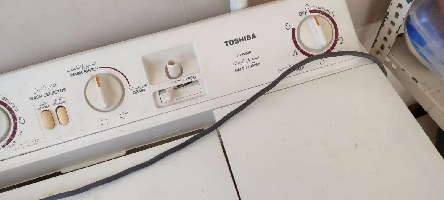 لباسشویی ژاپنی توشیبا|ماشین لباسشویی و خشک‌کن لباس|بهبهان, |دیوار