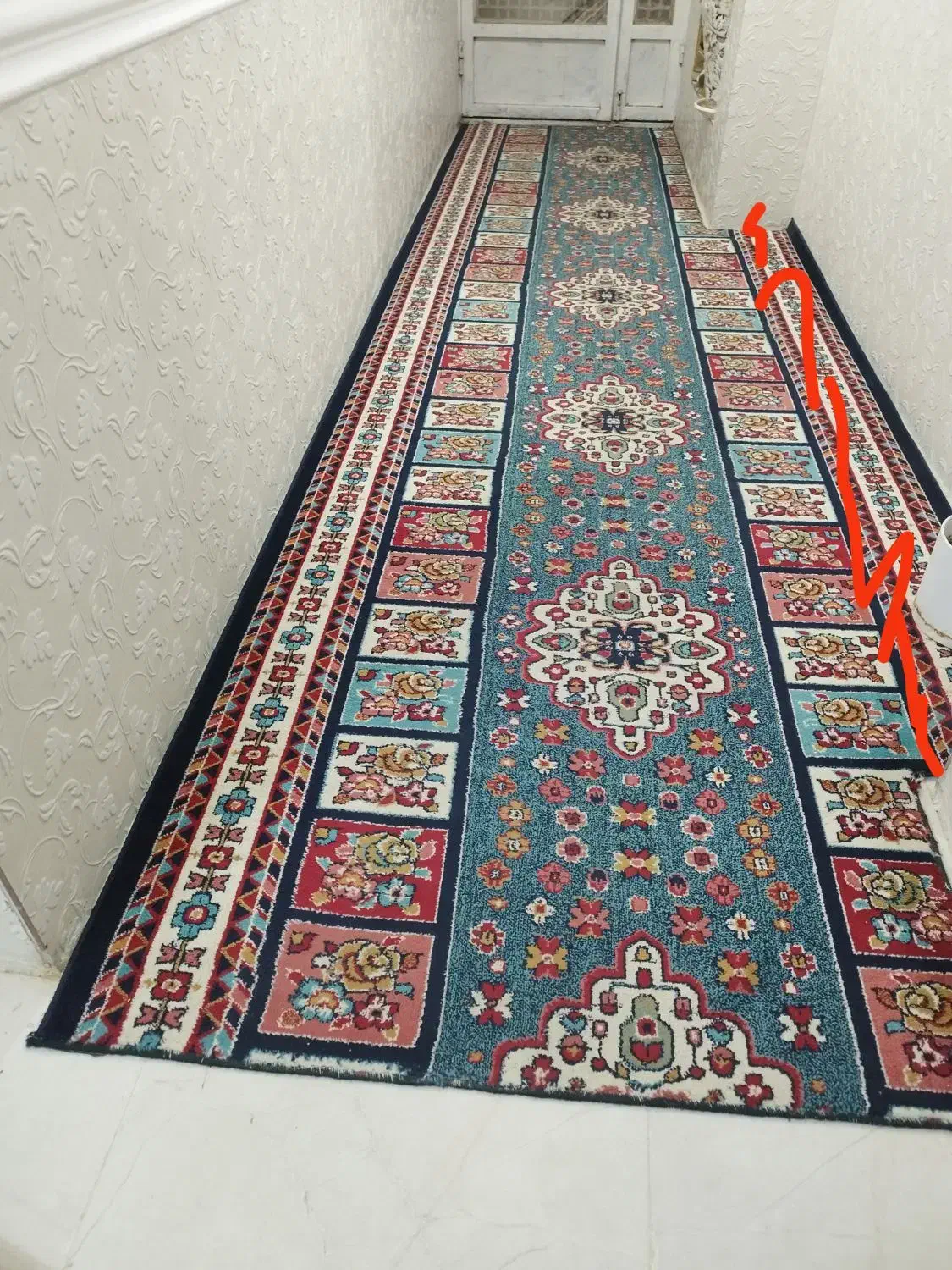 کنار فرشی وفرش راهرو|فرش|یاسوج, |دیوار