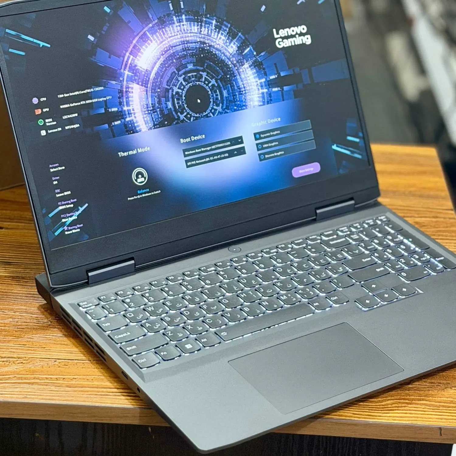 لپتاپ گیمینگ LENOVO LOQ 15 گرافیک RTX3050 6GB|رایانه همراه|شیراز, ملاصدرا|دیوار