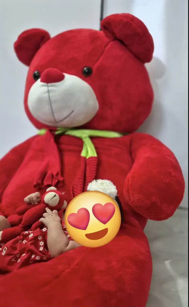 خرس عروسکی بزرگ ۱۶۰ سانتی|اسباب‌‌بازی|گلبهار, شهر جدید گلبهار|دیوار