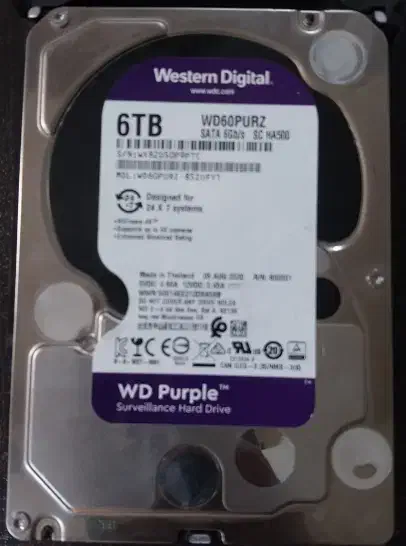 هارد ۶ ترا وسترن بنفش|قطعات و لوازم جانبی رایانه|کرمانشاه, |دیوار