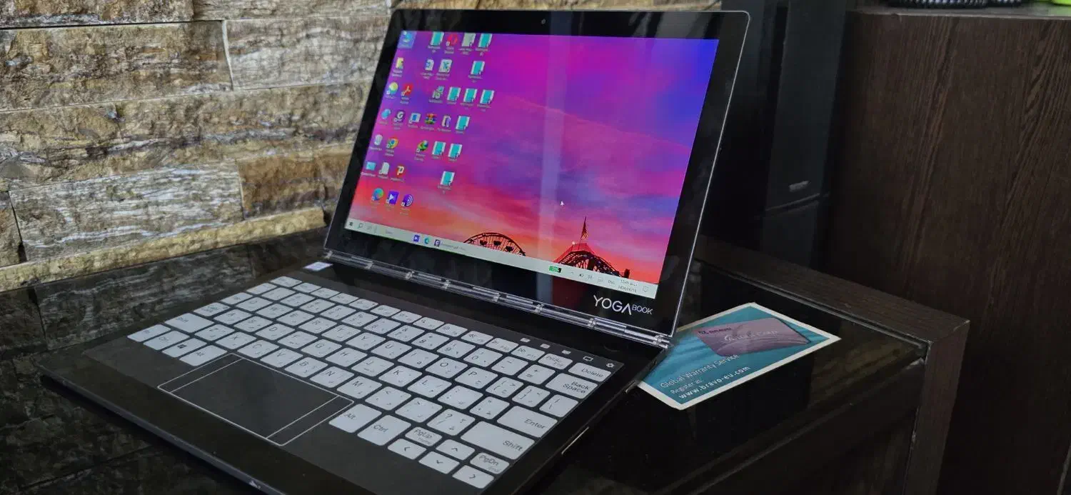 تبلت ویندوزی Lenovo Yogabook C930|تبلت|رشت, کاکتوس|دیوار
