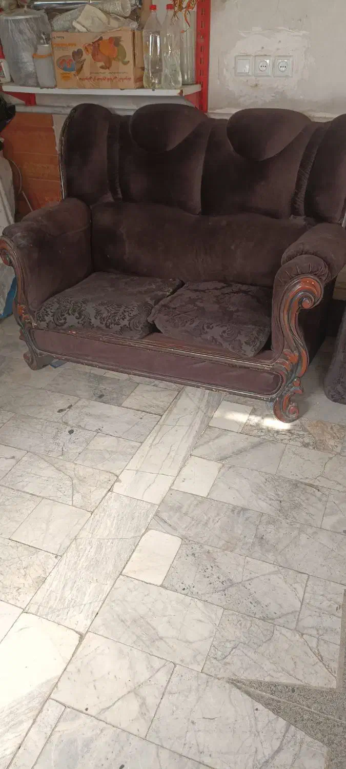 مبل راحتی|مبلمان خانگی و میز عسلی|نیشابور, منظر|دیوار