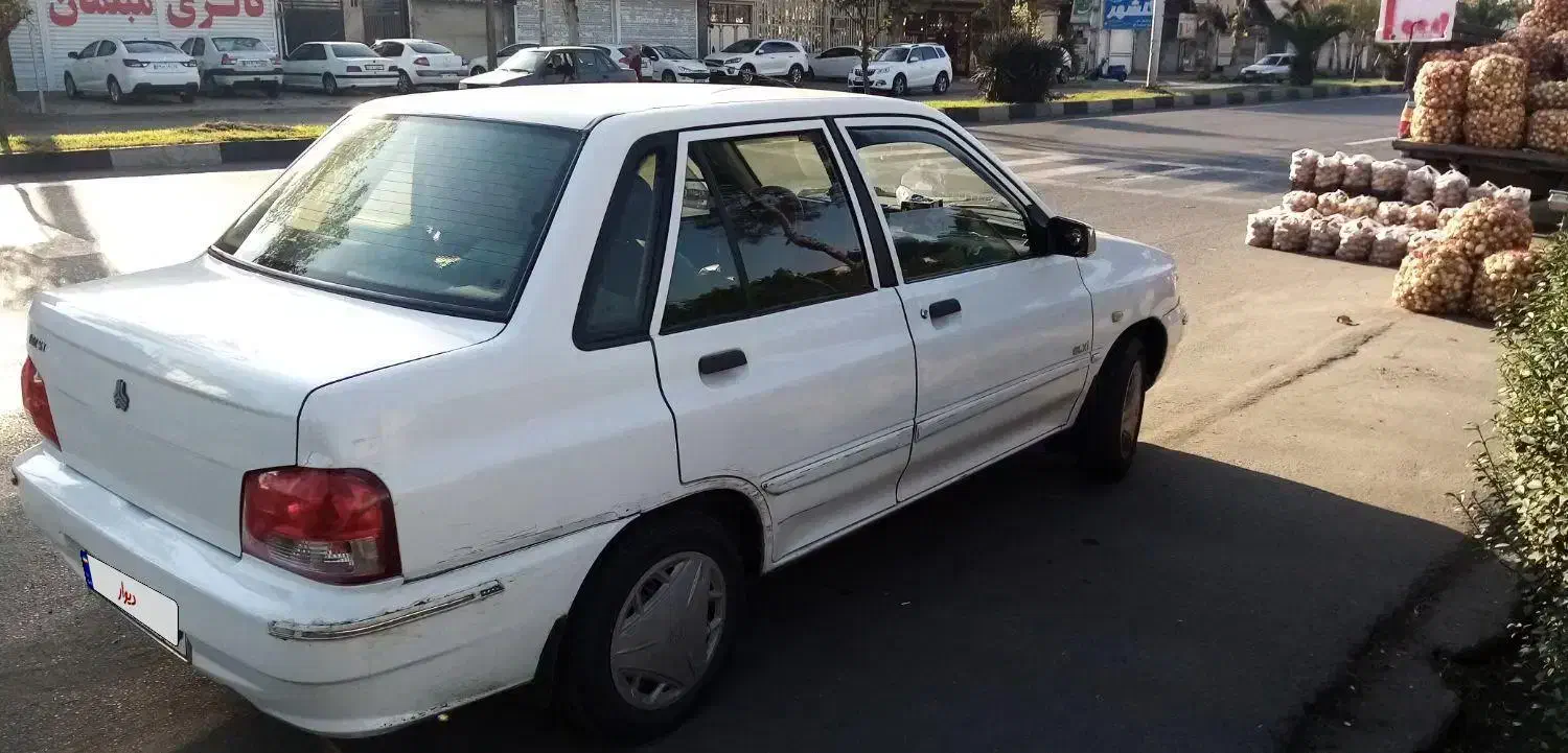 پراید 132 سفید|خودرو سواری و وانت|رشت, کوی طالقانی|دیوار